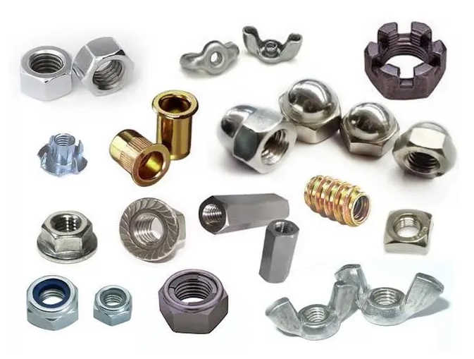 Écrous   tout type different nuance d acier tout type de filletage